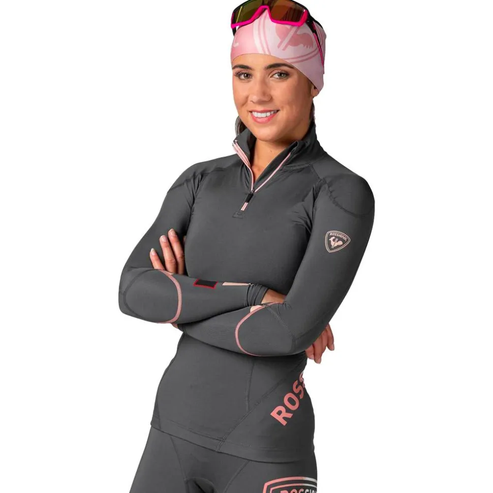 Combinaison Nordique Haut Rossignol W Infini Compression Race Top Onyx Grey