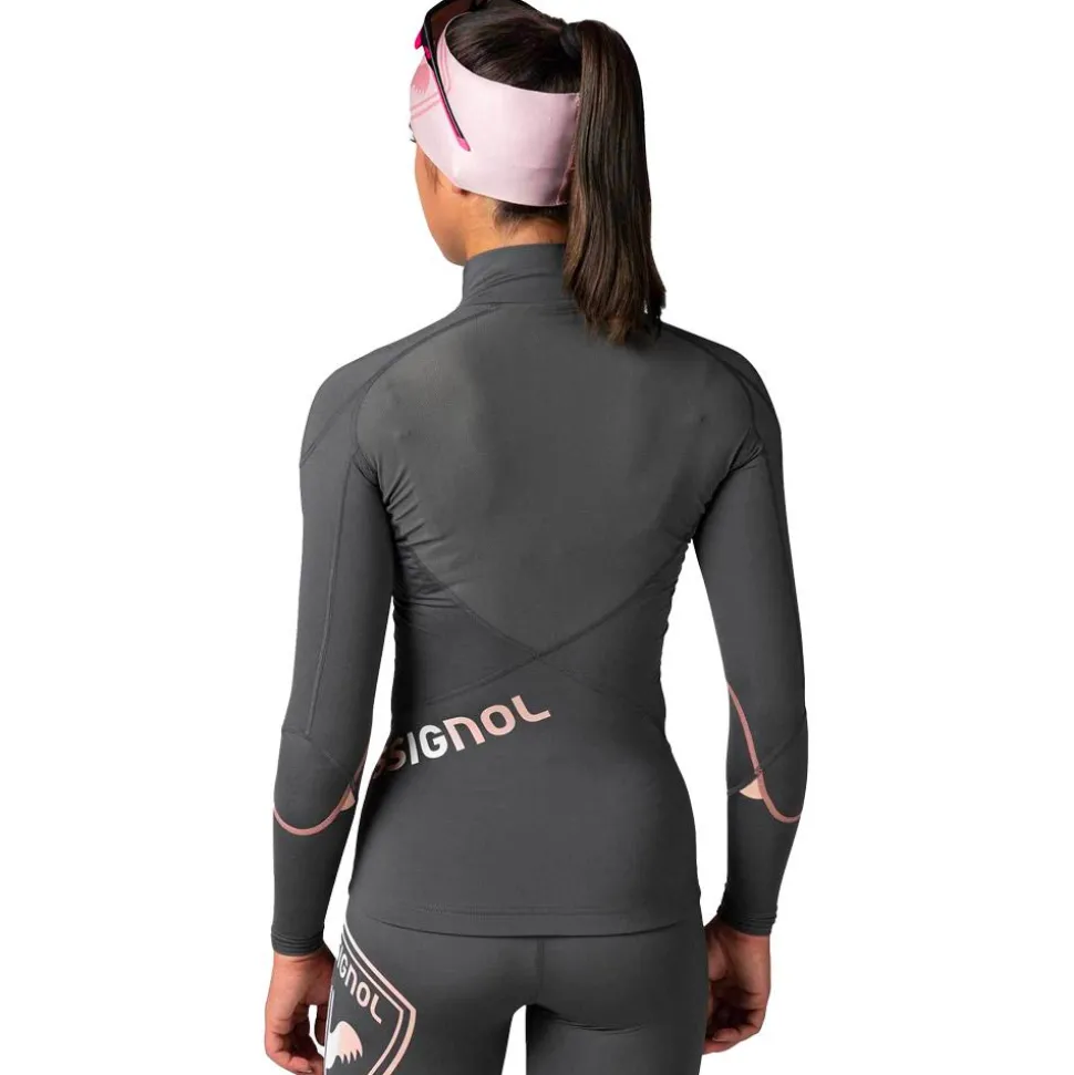Combinaison Nordique Haut Rossignol W Infini Compression Race Top Onyx Grey