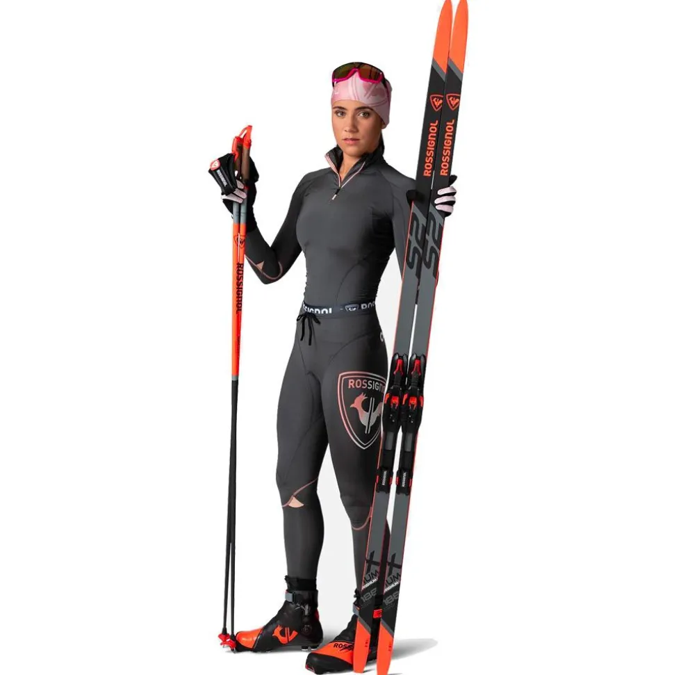 Combinaison Nordique Haut Rossignol W Infini Compression Race Top Onyx Grey
