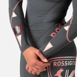 Combinaison Nordique Haut Rossignol W Infini Compression Race Top Onyx Grey
