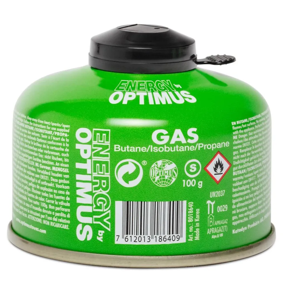Combustible Optimus Cartouche Gaz 100G Green