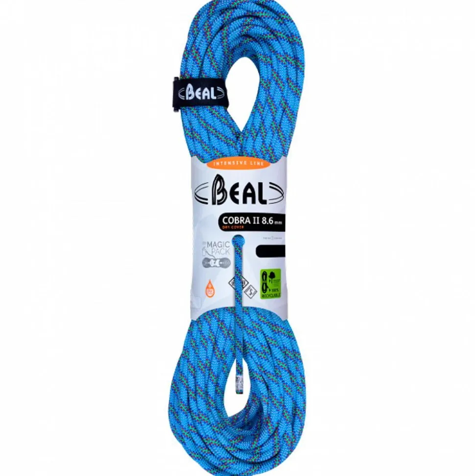 Corde Beal Cobra II 8.6mm Dry Cover Blue