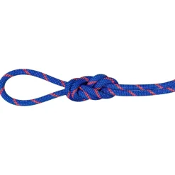 Corde Mammut 7.5 Alpine Sender Dry Rope Blue Safety Orange