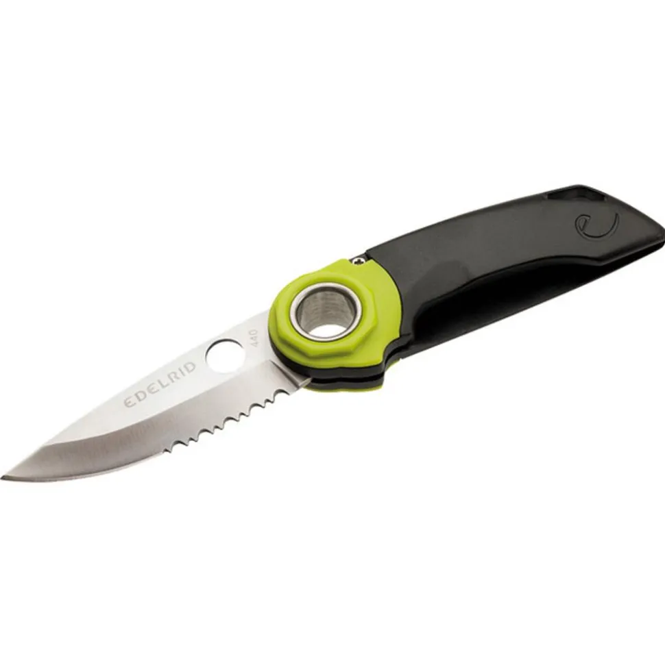 Couteaux Edelrid Rope Tooth Einhandmesser Night Oasis