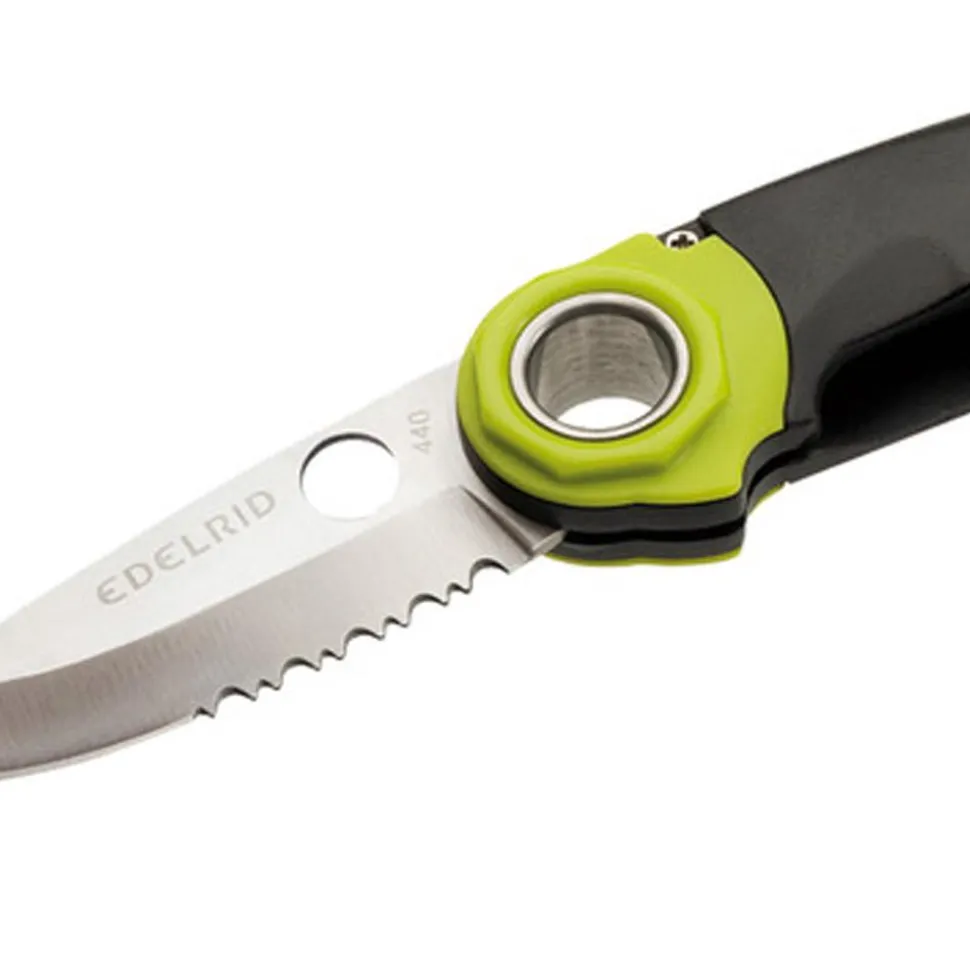 Couteaux Edelrid Rope Tooth Einhandmesser Night Oasis