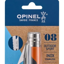 Couteaux Opinel N°8 Outdoor Blister Soft Orange