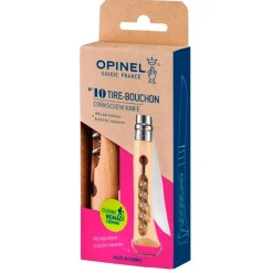 Couteaux Opinel N°10 Tire-Bouchon Bois