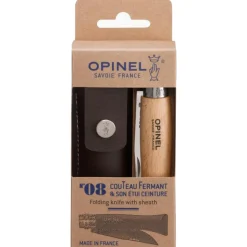 Couteaux Opinel Opinel n°8 + Etui Marron