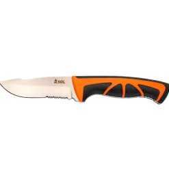 Couteaux SOL Stoke Field Knife Black Orang