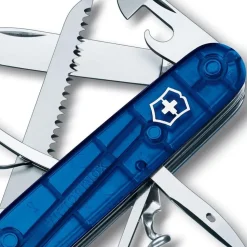 Couteaux Victorinox Huntsman Blue Translucide