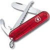 Couteaux Victorinox My First Victorinox + Scie Red Translucide