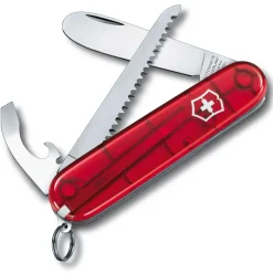 Couteaux Victorinox My First Victorinox + Scie Red Translucide