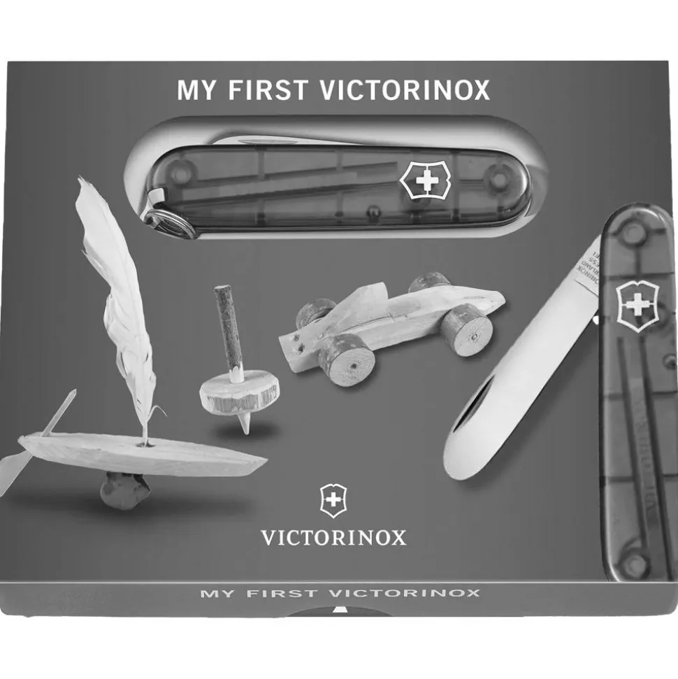 Couteaux Victorinox My First Victorinox + Scie Red Translucide