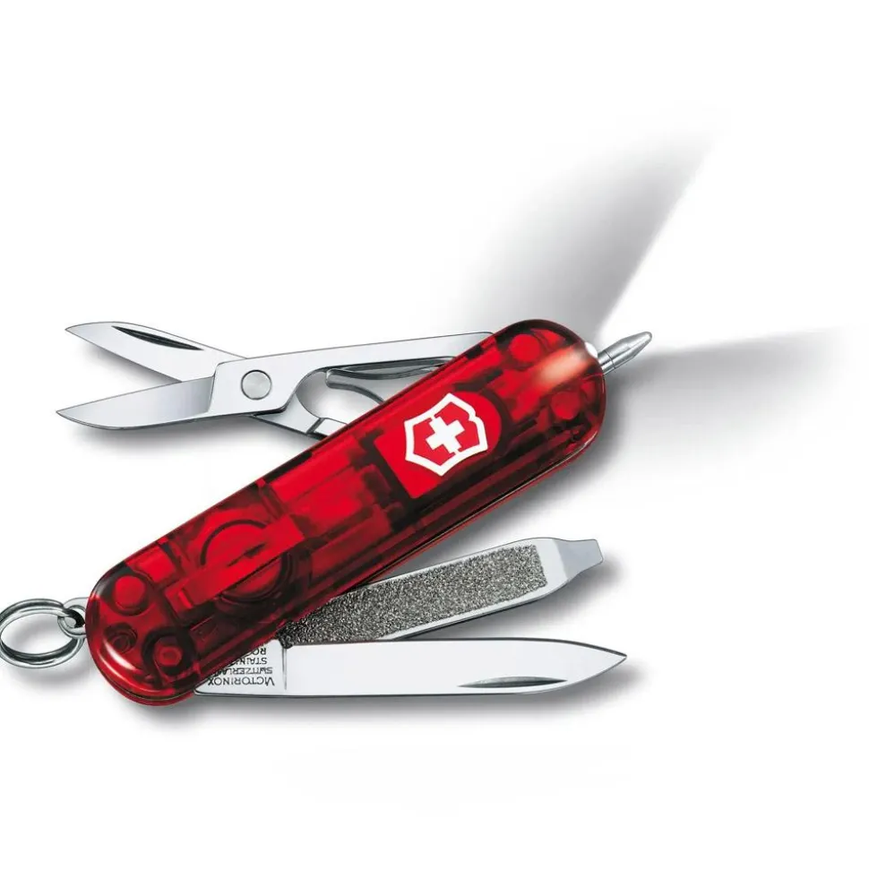 Couteaux Victorinox Signature Lite Red Translucide