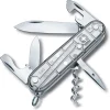 Couteaux Victorinox Spartan Silvertech Grey Argent Translucide
