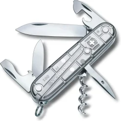 Couteaux Victorinox Spartan Silvertech Grey Argent Translucide