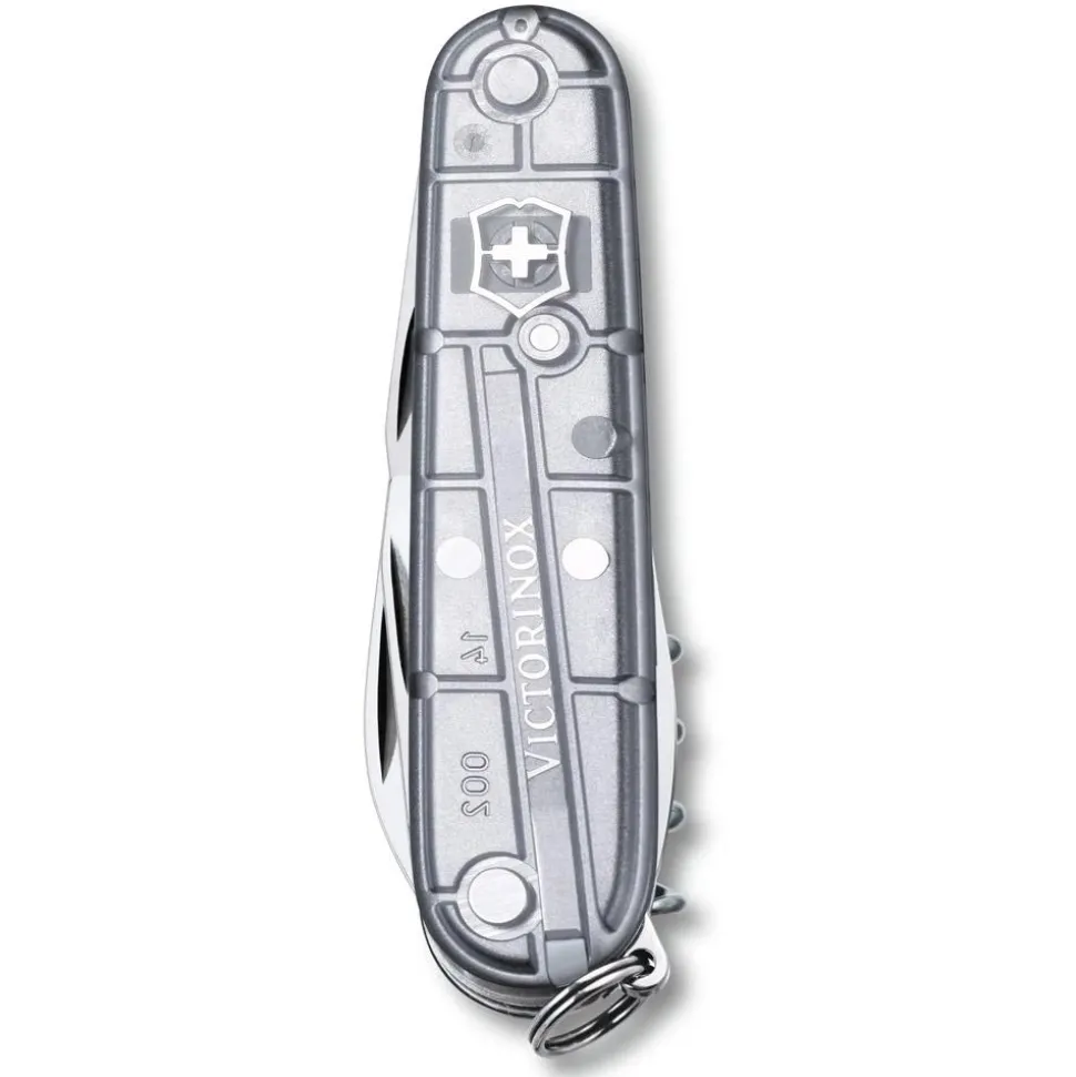 Couteaux Victorinox Spartan Silvertech Grey Argent Translucide