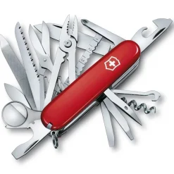 Couteaux Victorinox Swiss Champ Mat Red