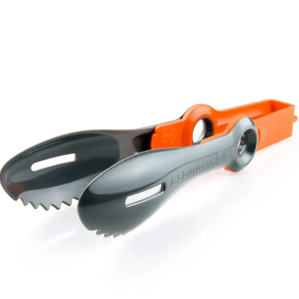 Couverts GSI Outdoor Pivot Tongs Grey Orange