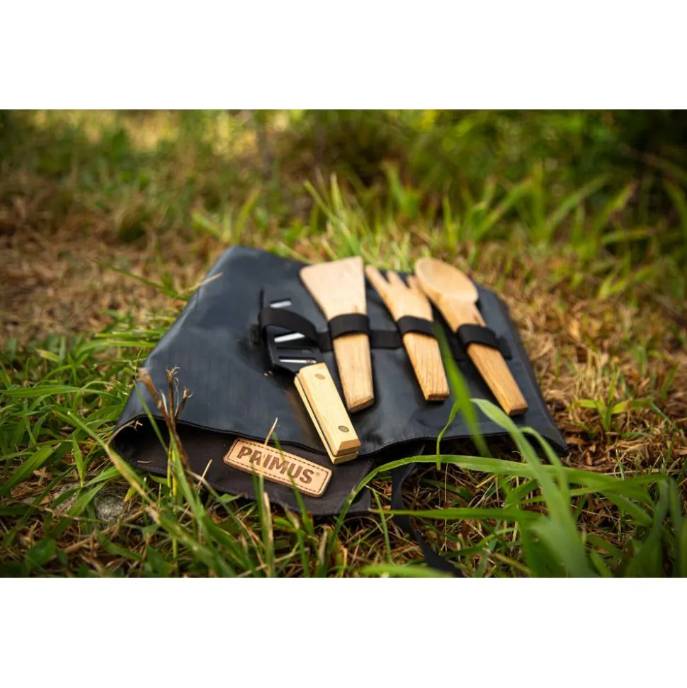 Couverts Primus Campfire Prep Set Black Brown