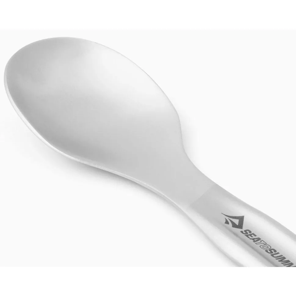 Couverts Sea To Summit Detour Stainless Steel Cutlery Set 3 Grey