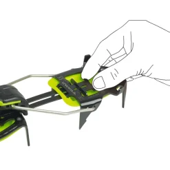 Crampons C.A.M.P. Ascent Auto & Semi-Automatic Vert Noir