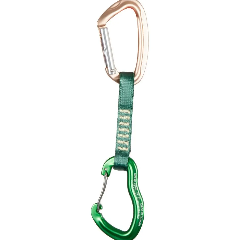 Dégaine Beal Zest Quickdraw 11cm (Pack of 5) Matt Green