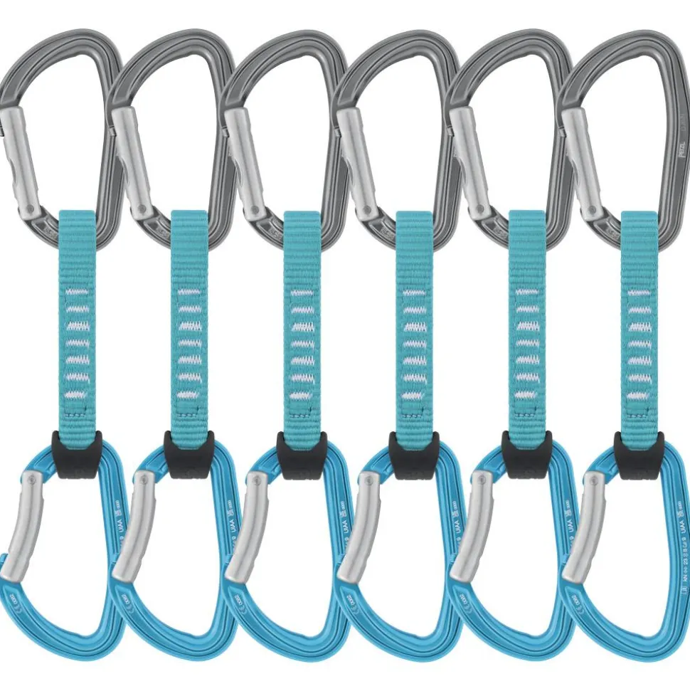 Dégaine Petzl Djinn Axess (Pack of 6) Turquoise