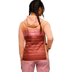Doudoune Cotopaxi Capa Hybrid Insulated Hooded Jacket W Apricot And Faded Brick