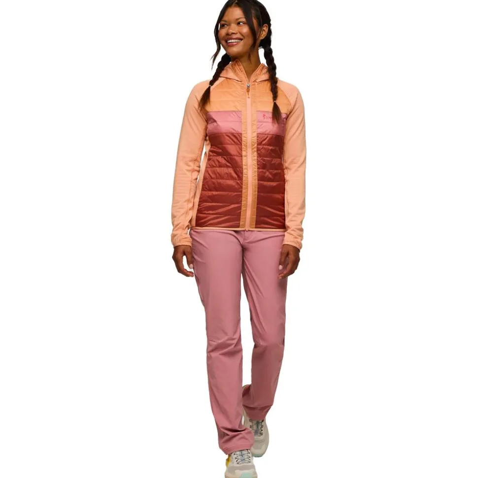 Doudoune Cotopaxi Capa Hybrid Insulated Hooded Jacket W Apricot And Faded Brick