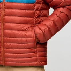 Doudoune Cotopaxi Fuego Down Hooded Jacket Nutmeg Stripes