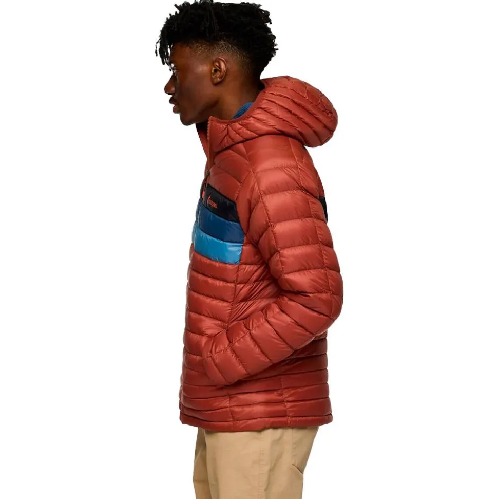Doudoune Cotopaxi Fuego Down Hooded Jacket Nutmeg Stripes