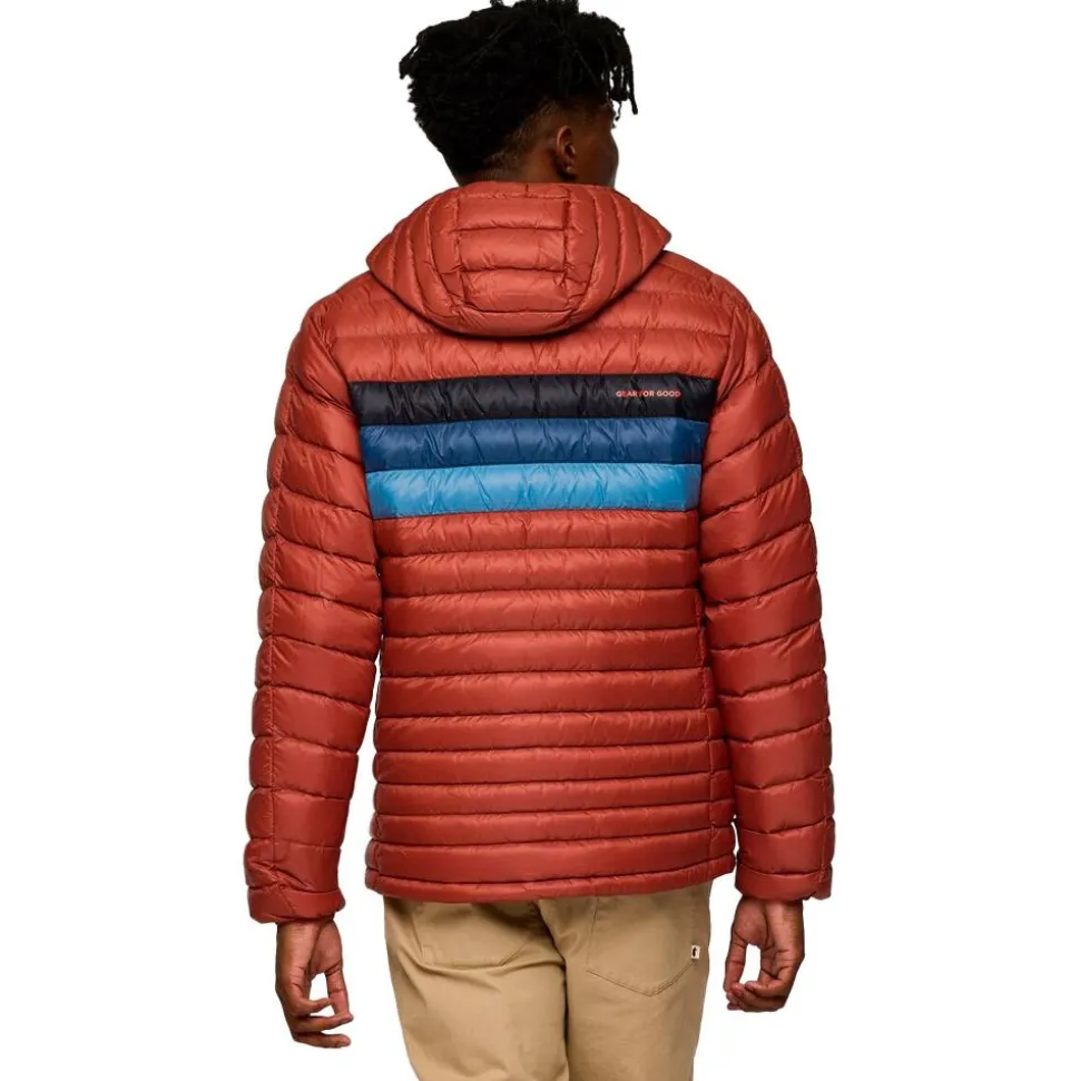 Doudoune Cotopaxi Fuego Down Hooded Jacket Nutmeg Stripes