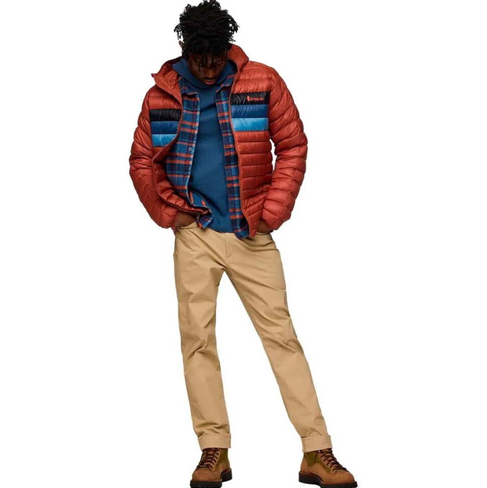 Doudoune Cotopaxi Fuego Down Hooded Jacket Nutmeg Stripes