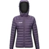 Doudoune Millet Fitz Roy Warm Hoodie W Purple Velvet Black