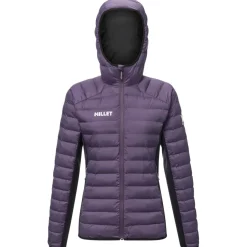 Doudoune Millet Fitz Roy Warm Hoodie W Purple Velvet Black