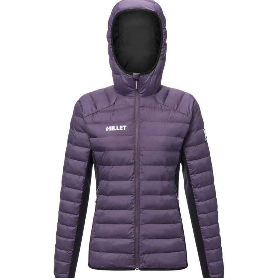 Doudoune Millet Fitz Roy Warm Hoodie W Purple Velvet Black