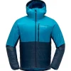 Doudoune Norrona Falketind Thermo60 Hood M's Haiwaiian Surf indigo