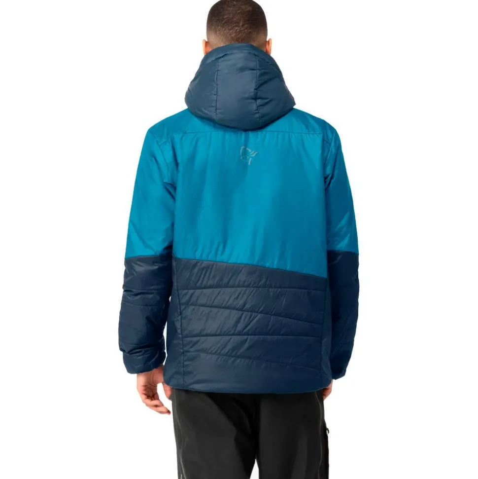 Doudoune Norrona Falketind Thermo60 Hood M's Haiwaiian Surf indigo