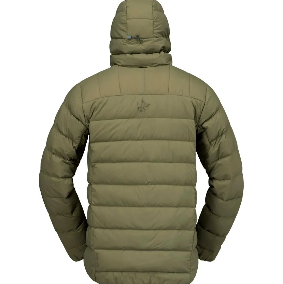 Doudoune Norrona Femund Down 700 Zip Hood M's Olive Night