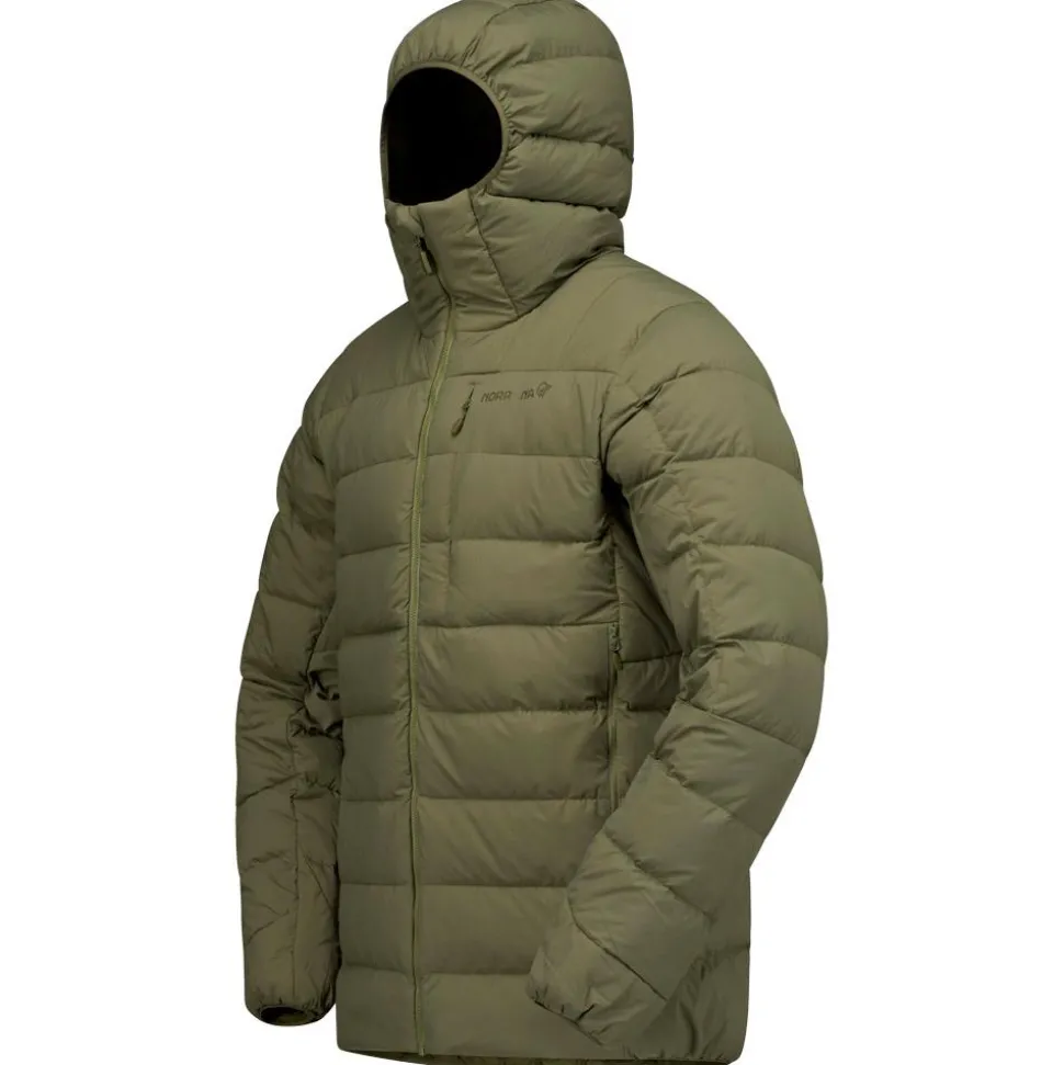 Doudoune Norrona Femund Down 700 Zip Hood M's Olive Night