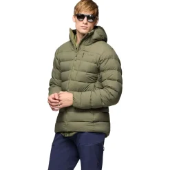 Doudoune Norrona Femund Down 700 Zip Hood M's Olive Night