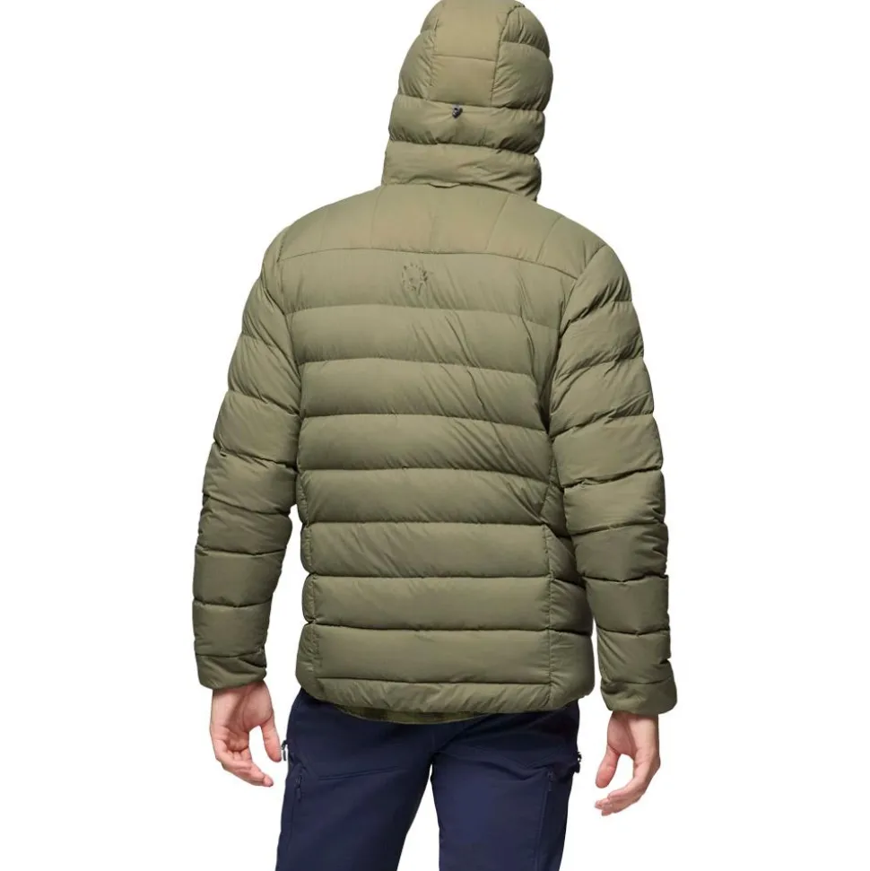 Doudoune Norrona Femund Down 700 Zip Hood M's Olive Night