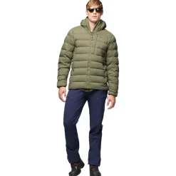 Doudoune Norrona Femund Down 700 Zip Hood M's Olive Night