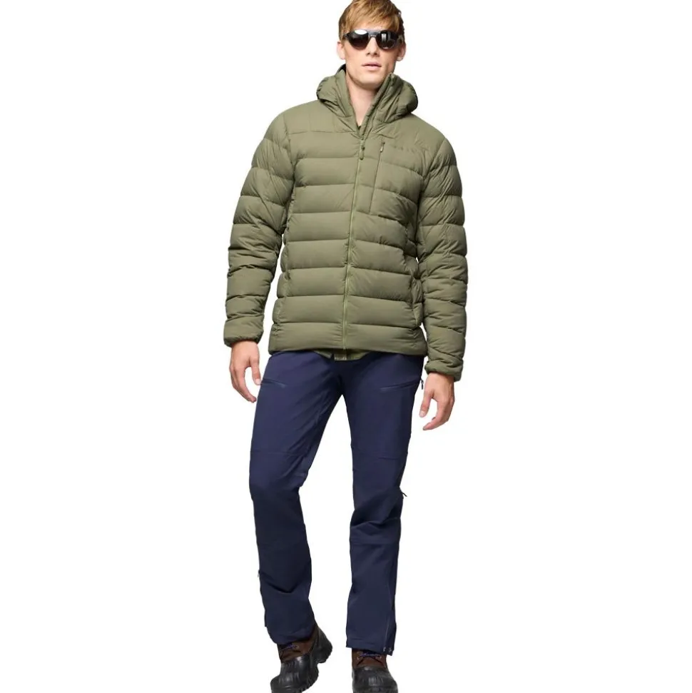 Doudoune Norrona Femund Down 700 Zip Hood M's Olive Night