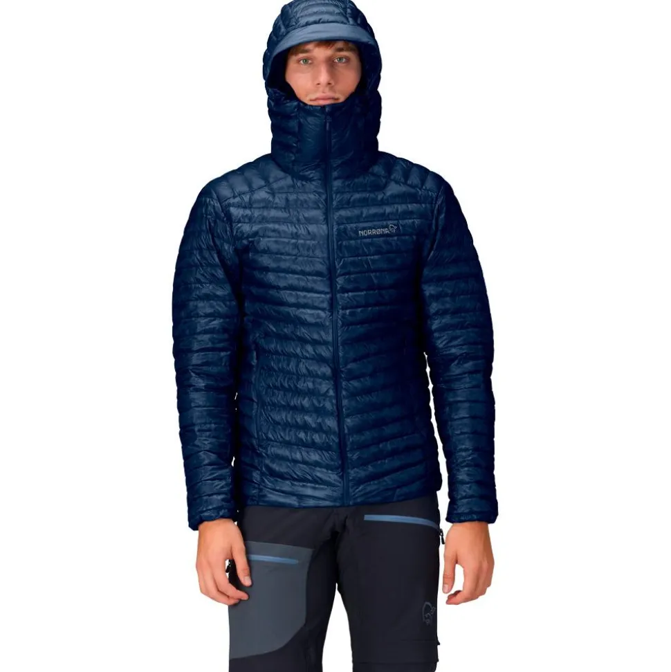 Doudoune Norrona Trollveggen Down 800 Super Light Hood Indigo Night