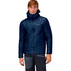 Doudoune Norrona Trollveggen Down 800 Super Light Hood Indigo Night
