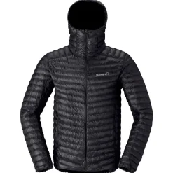 Doudoune Norrona Trollveggen Down 800 Super Light Hood Caviar Black