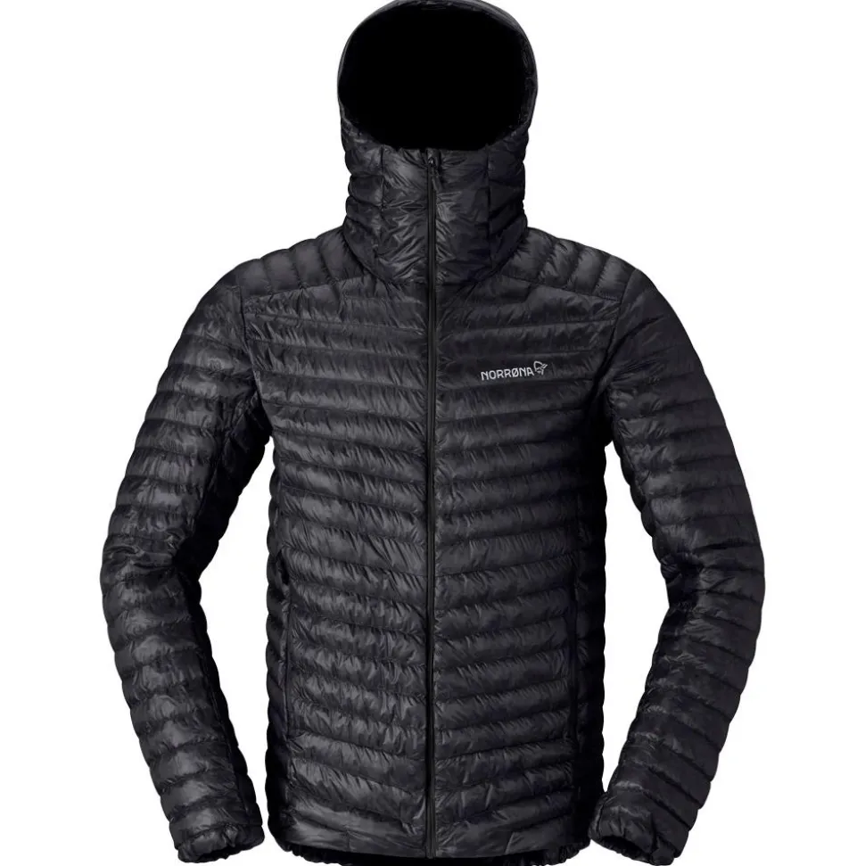 Doudoune Norrona Trollveggen Down 800 Super Light Hood Caviar Black