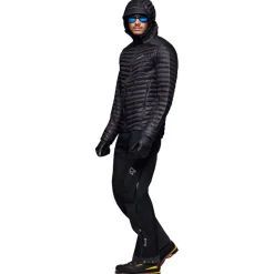 Doudoune Norrona Trollveggen Down 800 Super Light Hood Caviar Black